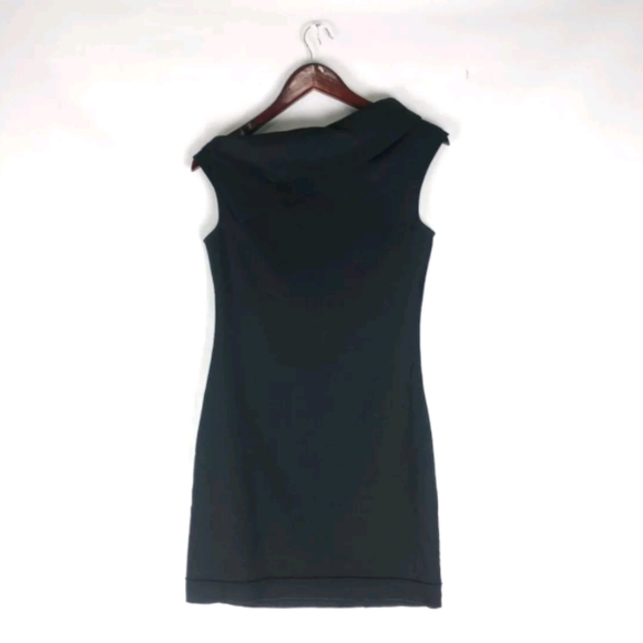 Helmut Lang asymmetrical mini sheath dress - Picture 3 of 10